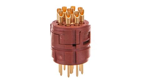 Wkład 8+1 stykowy do złączy M23 męski lutowany EPIC M23 E-Part SLM 73002744-30252