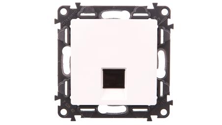 VALENA LIFE Gniazdo 1xRJ45 kat.6 UTP białe 753142-33995