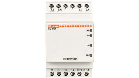 Układ podwójnego zasilania jednofazowego 110/230V AC 50/60Hz ATLDPS1-5218