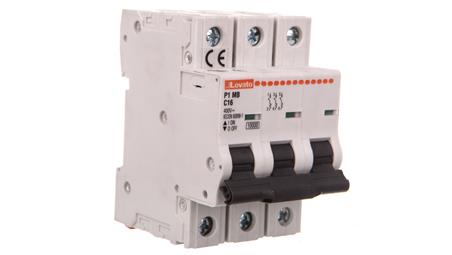 Wyłącznik nadprądowy 3P C 16A 10kA P1MB3PC16-17271