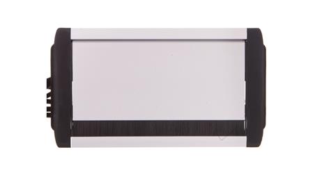 Gniazdo wpuszczane w blat 3x250V AC ze szczotką przeciwkurzową, ładowarką 2xUSB i przewodem 1,8m OR-AE-1362-45129