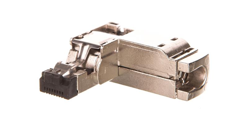Wtyczka RJ45 kat.5 kątowa 90 stopni w obudowie metalowej /50 szt./ 6GK1901-1BB20-2AE0-33638 Wtyczka RJ45 kat.5 kątowa 90 stopni w obudowie metalowej /50 szt./ 6GK1901-1BB20-2AE0-33638