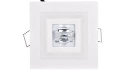 Oprawa awaryjna LOVATO P ECO LED 1W 125lm (opt. koryt.) 1h jednozadaniowa biała LVPC/1W/E/1/SE/X/WH-57130