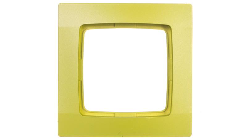 KARO Ramka pojedyncza limonka R-1S/53-37925