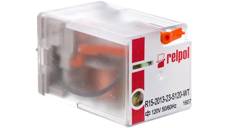 Przekaźnik przemysłowy 3P 10A 120V AC R15-2013-23-5120-WT 802870-10713