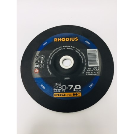 Tarcza metal szl.27-230x7,0x22 RS2-PRO RHODIUS