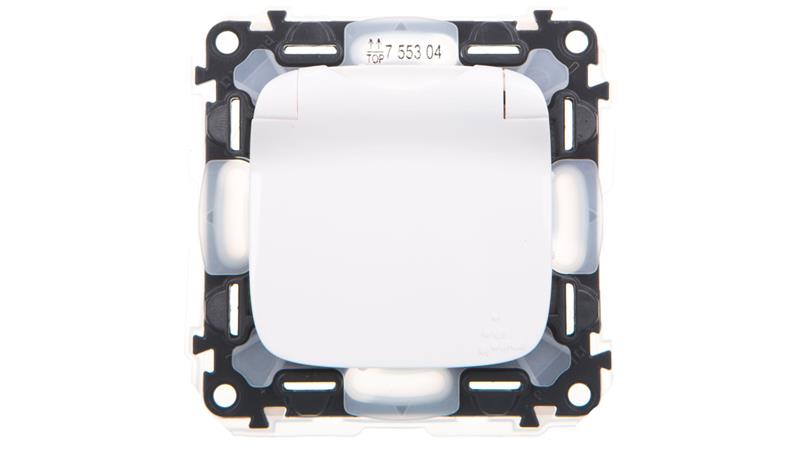 VALENA ALLURE Gniazdo pojedyncze z przesłonami IP44 755304-43545
