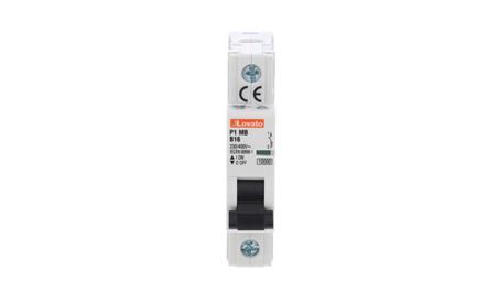Wyłącznik nadprądowy 1P B 16A 10kA P1MB1PB16-17277