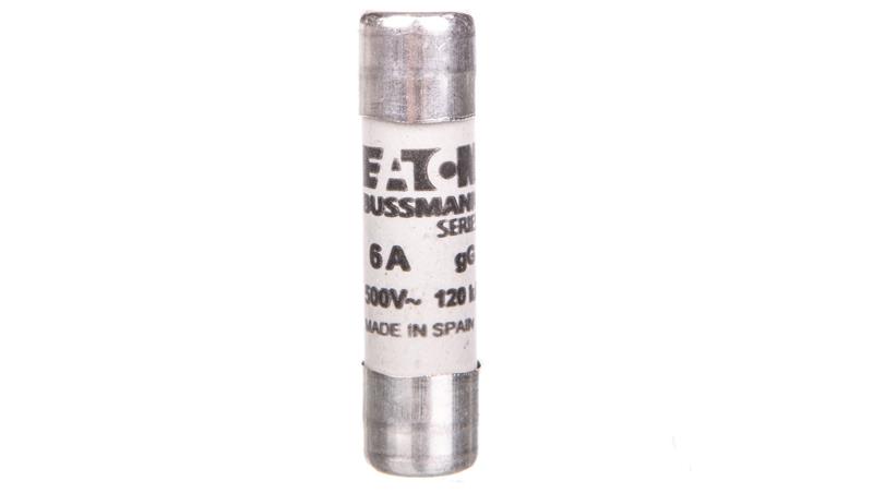 Wkładka bezpiecznikowa cylindryczna 10x38mm 6A gL/gG 500V C10G6-8830