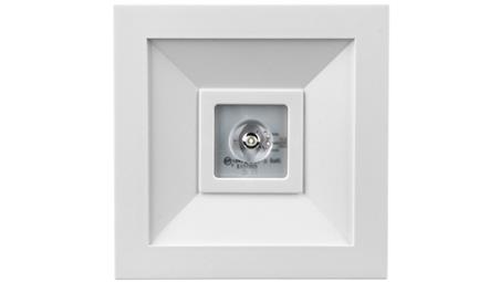 Oprawa awaryjna LOVATO N ECO LED 3W 390lm (opt. otwarta) 1h jednozadaniowa biała LVNO/3W/E/1/SE/AT/WH-57064