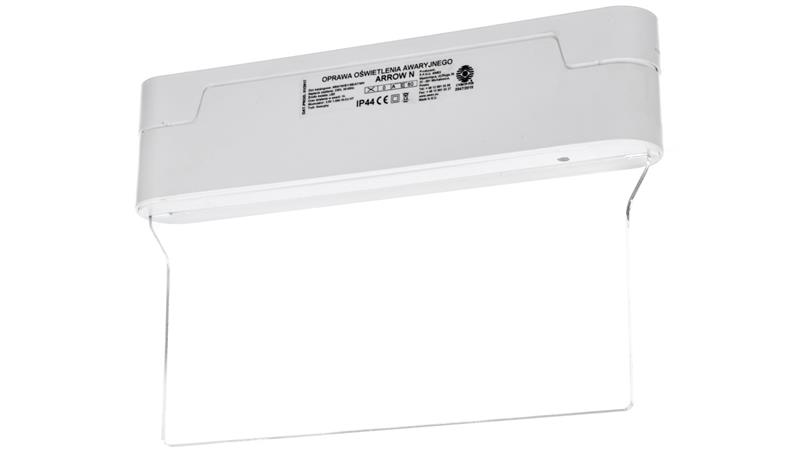 Oprawa awaryjna ARROW N LED 1W 1h jednozadaniowa AT + PU31 PU41 biała ARN/1W/E/1/SE/AT/WH-57094 Oprawa awaryjna ARROW N LED 1W 1h jednozadaniowa AT + PU31 PU41 biała ARN/1W/E/1/SE/AT/WH-57094