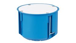 Puszka inst. do pustych ścian z pokrywą łączona 80 niebieska PV80 32087203-77709