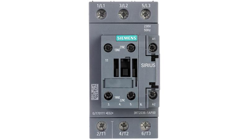 Stycznik mocy 51A 3P 22kW 230V AC 1Z+1R S2 3RT2036-1AP00-11970