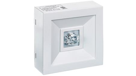 Oprawa awaryjna LOVATO N ECO LED 3W 315lm (opt. koryt.) 1h jednozadaniowa biała LVNC/3W/E/1/SE/AT/WH-57067