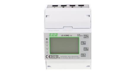 Licznik zużycia energii elektrycznej 1-faz / 3-faz dwukierunkowy z analizą parametrów sieci LE-03MQ-4331