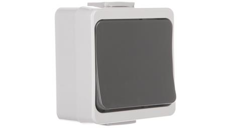 JANTAR-bis Łącznik pojedynczy n/t IP44 szary WNT-1J-b-41761
