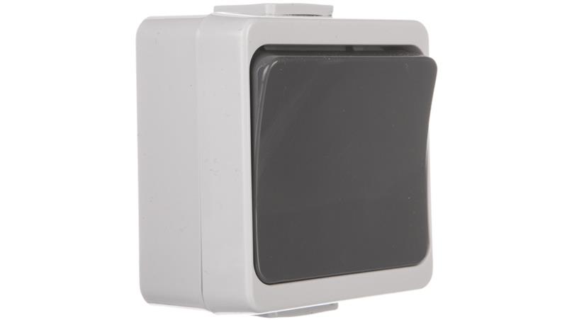 JANTAR-bis Przycisk zwierny /światło/ n/t IP44 szary WNT-6J-b-27918 JANTAR-bis Przycisk zwierny /światło/ n/t IP44 szary WNT-6J-b-27918