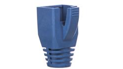 Osłonka na wtyk RJ45 niebieskia do kabli o dużej średnicy do 7,5mm X-ML-OD-BOOT-B /100szt./-33639