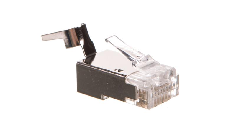 Wtyk RJ45 8P8C kat. 6A uniwersalny ekranowany do przewodów AWG 22-24 X-ML-6F-OD-IMP /100szt./-33642