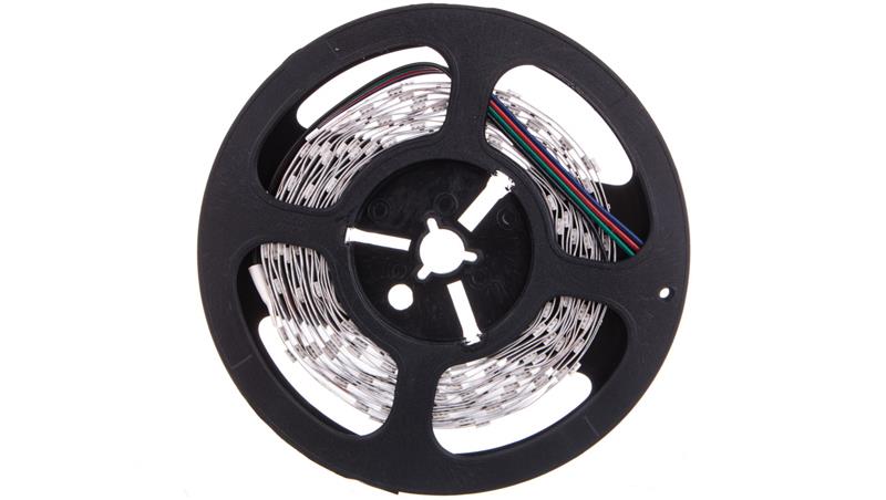 Taśma LED 12V LEDS-B 7.2W/M IP00RGB 130lm/m RGB IP00 FPC rolka 5mb 24530-58468