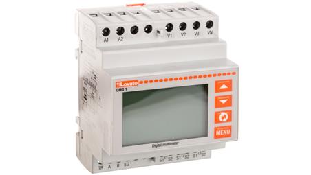 Miernik cyfrowy LCD modułowy RS-485 DMG110-9217