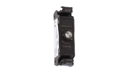 Oprawka z LED RG płaska czerwony/zielony/żółty 12-30V AC/DC M22-FLED-RG 180799-21283