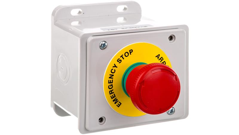 Przycisk alarmowy czerwony 1NC 10A 250V IP65EC69000E-14720