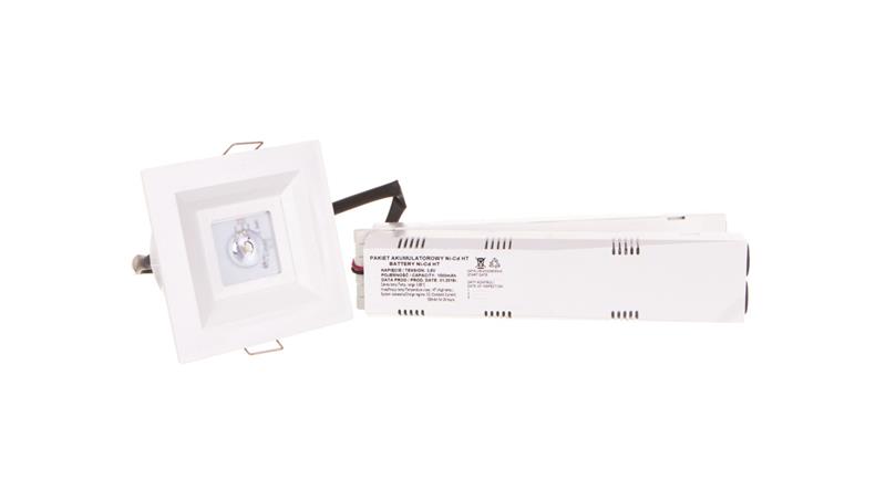 Oprawa awaryjna LOVATO P ECO LED 1W 120lm (opt. otwarta) 1h jednozadaniowa biała LVPO/1W/E/1/SE/AT/WH-57076 Oprawa awaryjna LOVATO P ECO LED 1W 120lm (opt. otwarta) 1h jednozadaniowa biała LVPO/1W/E/1/SE/AT/WH-57076