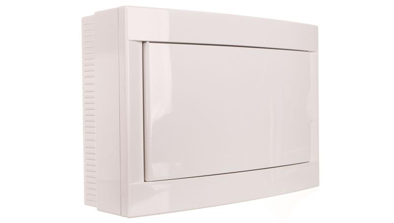 Rozdzielnica natynkowa 1-Rzędowa 12-Modułowa IP40 Drzwi Białe 90911512 Viko by Panasonic-69241