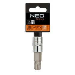 Końcówka Spline na nasadce 1/2", M16 x 55 mm Końcówka Spline na nasadce 1/2", M16 x 55 mm