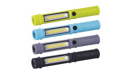 Latarka LED 3W 230lm COB 3×AAA 1LED /opakowanie =16szt./ P3897-46315