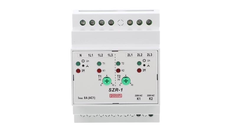Sterownik samoczynnego załączania rezerwy SZR-1-5217