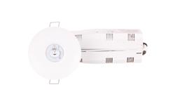 Oprawa awaryjna AXP IP65/20 ECO LED 1W 125lm (opt. otwarta) 3h jednozadaniowa AT biała AXPO/1W/E/3/SE/AT/WH-57095