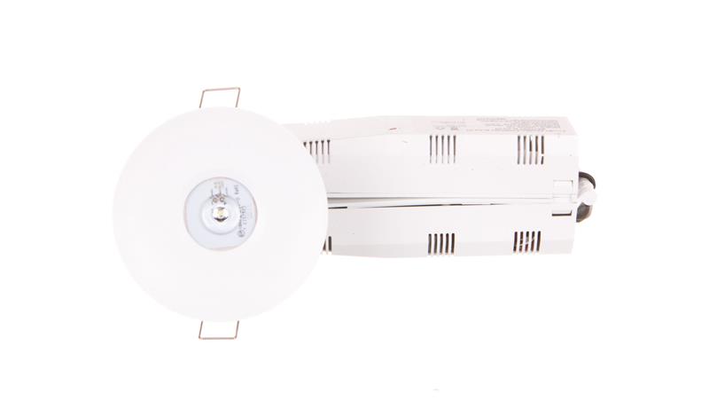 Oprawa awaryjna AXP IP65/20 ECO LED 1W 125lm (opt. otwarta) 3h jednozadaniowa AT biała AXPO/1W/E/3/SE/AT/WH-57095