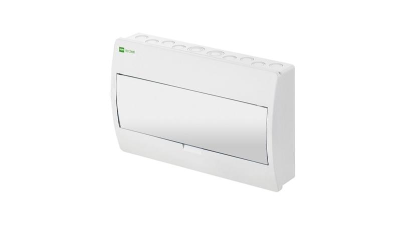 Rozdzielnica modułowa Elegant 1x18 natynkowa IP40 N+PE drzwi białe 2404-00-69037 Rozdzielnica modułowa Elegant 1x18 natynkowa IP40 N+PE drzwi białe 2404-00-69037