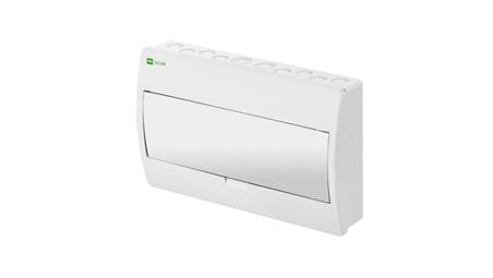 Rozdzielnica modułowa Elegant 1x18 natynkowa IP40 N+PE drzwi białe 2404-00-69037