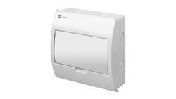 Rozdzielnica modułowa Elegant 1x8 natynkowa IP40 N+PE drzwi białe 2402-00-68997