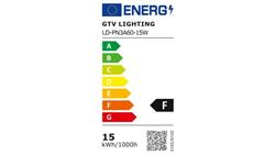 Żarówka LED SMD 2835, A60, E27, 15W, 1320lm, 4000K, AC220-240V, KĄT ŚWIECENIA 180*-47758