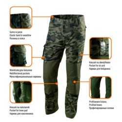 Spodnie robocze CAMO, rozmiar L