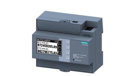 Miernik parametrów sieci PAC2200 x/1A x/5A licznik energii kl.1 MODBUS TCP/IP RJ45 Webserwer 1DI 1DO DIN 7KM2200-2EA30-1EA1-4350