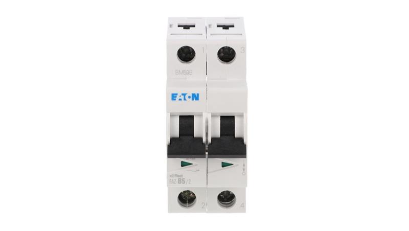Wyłącznik nadprądowy 2P B 5A 15kA AC FAZ-B5/2 278727-17337