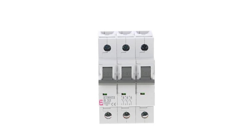 Wyłącznik nadprądowy 3P B 32A 6kA AC ETIMAT 6 002115519-16345 Wyłącznik nadprądowy 3P B 32A 6kA AC ETIMAT 6 002115519-16345
