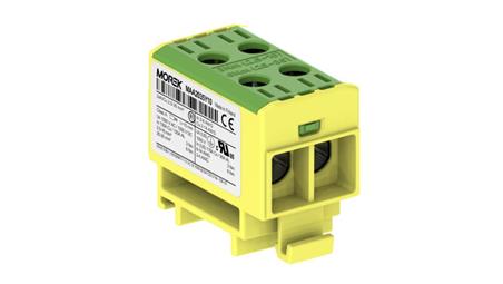 Złączka OTL35-2 kolor żółto-zielony 2xAl/Cu 2,5-35mm2 1000V AC / 1500V DC Zacisk uniwersalny MAA2035Y10-64713