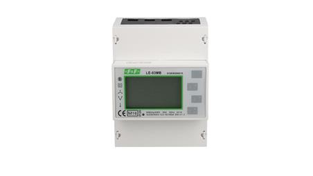 Licznik energii elektrycznej 3-fazowy z wyświetlaczem LCD 100A LE-03MB-4344
