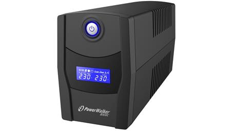 UPS POWERWALKER LINE-INTERACTIVE 600VA STL FR 2x230V PL, RJ11/45 IN/OUT, USB VI 600 STL FR-5085