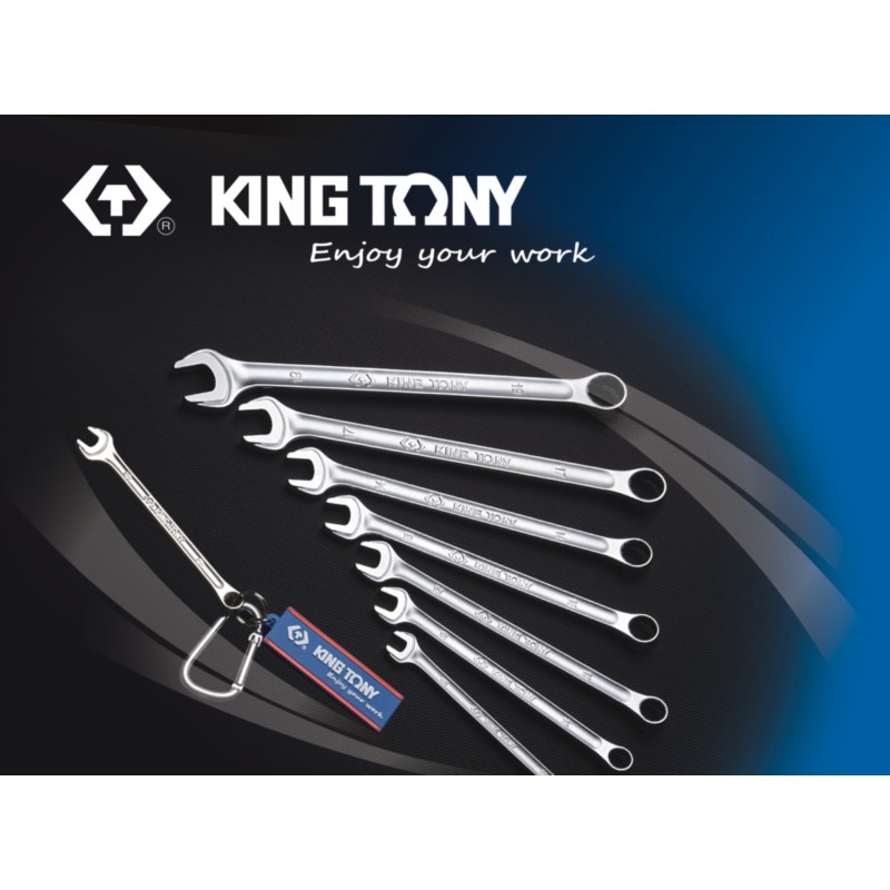 Klucz płasko-oczkowy 32mm KING TONY