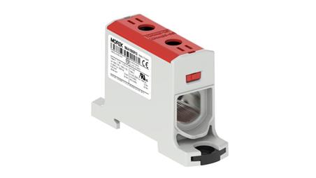 Złączka OTL95 kolor czerwony 1xAl/Cu 6-95mm2 1000V AC / 1500V DC Zacisk uniwersalny MAA1095R10-65168