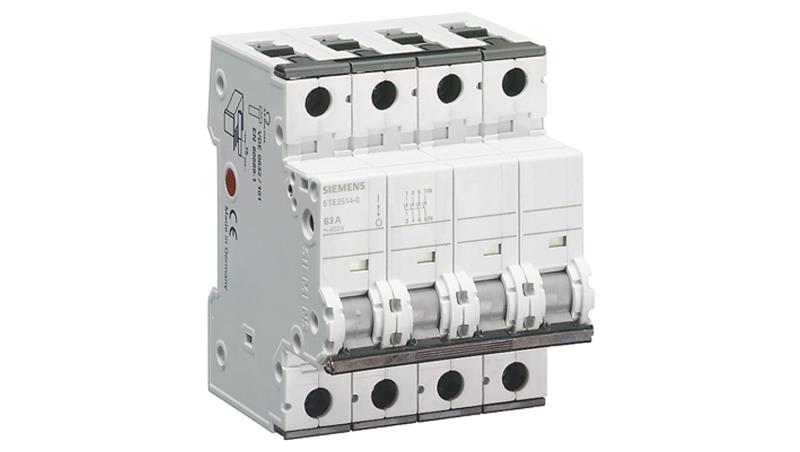 Rozłącznik modułowy 63A 3P+ N 400V możliwy wyzwalacz 5TE2514-0-23719