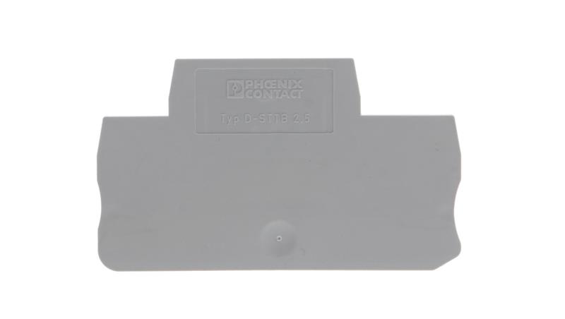 Pokrywa zamykająca 67,5x2,2x47,5 mm szara D-STTB 2,5 3030459-68397 Pokrywa zamykająca 67,5x2,2x47,5 mm szara D-STTB 2,5 3030459-68397