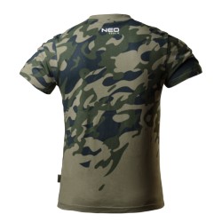 T-shirt roboczy z nadrukiem CAMO, rozmiar XL